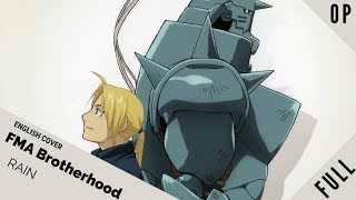 「English Cover」Full Metal Alchemist OP 5 quotRAINquot FULL VER『 鋼の錬金術師』【Sam Luff】 Studio Yuraki [upl. by Lirrad]