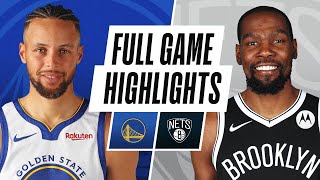 WARRIORS at NETS  FULL GAME HIGHLIGHTS  December 22 2020 [upl. by Jeanette]