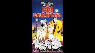 Opening to 101 Dalmatians UK VHS 1996 [upl. by Remas]