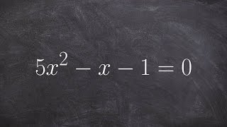 Determine and describe the discriminant [upl. by Lampert813]