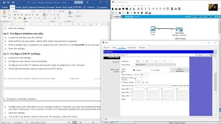 13111 Lab  Configure a Wireless Network [upl. by Sibie]