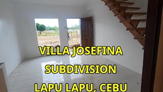 VILLA JOSEFINA SUBDIVISION LAPU LAPU CEBU PHILIPPINES [upl. by Bevash]