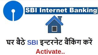 How to Register yourself on SBI net banking at home [upl. by Ahtaga658]