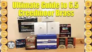 Ultimate 65 creedmoor Brass Comparison guide [upl. by Michon]