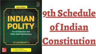 V134 Decoding the Ninth Schedule of Indian Constitution M Laxmikanth Polity for UPSC Preparation [upl. by Ortensia]