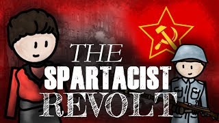 Jan 1919 The Spartacist Revolt  GCSE History Revision  Weimar amp Nazi Germany [upl. by Ahseirej]