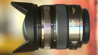 The Panasonic Lumix 1235mm f28 Zoom Lens Review [upl. by Akinak]