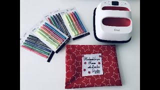 CRICUT INFUSIBLE INK PENS with FABRICHOW TO [upl. by Waters]