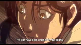 ATTACK ON TITAN Erens mothers death HD English sub [upl. by Mutua28]