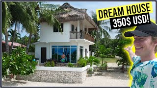 The Dream BEACH FRONT House 350 USD Monthly  Cebu Philippines [upl. by Seraphina349]