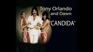 Tony Orlando and Dawn CANDIDA Lyrics [upl. by Ahsinej266]