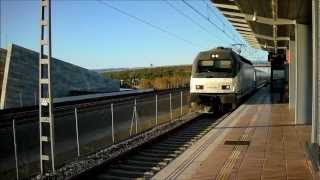 Trenes por L ÈnovaManuel Sonidos pitadas y megafonía Renfe [upl. by Allina]