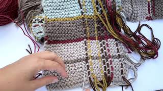 How To Make TartanPlaid Knitting [upl. by Tallula823]