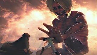 ATTACK ON TITAN 2  Eren Secret Power Unleashed PS4 Pro [upl. by Eilloh]