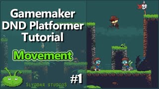 Gamemaker DND Platformer Tutorial  1 Movement [upl. by Sucramraj316]