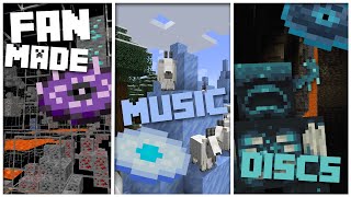 All the Fan Made Music Discs Minecraft Part 2 [upl. by Marlee568]