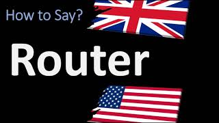 How to Pronounce Router CORRECTLY [upl. by Benjy]