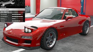 GTA 5  DLC Vehicle Customization  Annis ZR350 Mazda RX7 [upl. by Kired]