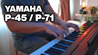 Why is P45 P71 the Best Beginner 88Key Keyboard from Yamaha [upl. by Boffa575]