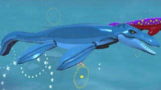 LEGO Jurassic World  Mosasaurus Arena Gameplay Underwater Dinosaur [upl. by Adnilre]