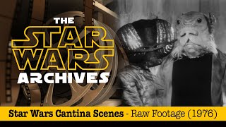 Star Wars Cantina Scenes  Raw Footage 1976 [upl. by Janice]