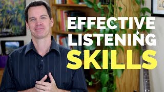 Effective Listening Skills [upl. by Tnomed]