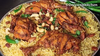 Chicken Mandi Recipe Without Steam amp Without Oven  Restaurant Style Chicken Mandi Recipe [upl. by Janus]