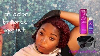 How To Dye Your Hair With Ion Color Brilliance Hair Dye Gemstone Collection [upl. by Felita497]