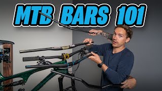 Mountain Bike Handlebars Buyers Guide Carbon vs Alloy Width Rise amp Sweep [upl. by Hagar]