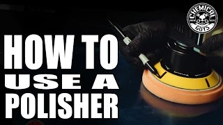 How To Use A Polisher  Car Detailing Basics  Chemical Guys  TORQX Dual Action Polisher [upl. by Yecam]