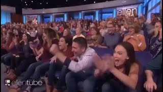 Ellen crowd goes crazy meme [upl. by Ronel]