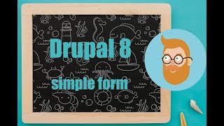 Drupal 8 Programatically created custom form [upl. by Brigitta]