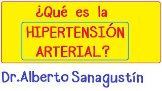 ¿Qué es la Hipertensión Arterial [upl. by Gun]