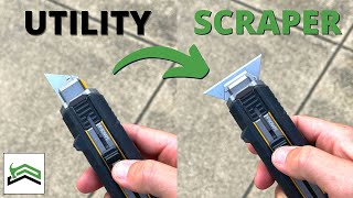 TOUGHBUILT Scraper Utility Knife Product Demo and Review [upl. by Gael383]