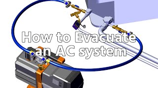 How to Evacuate an AC system Full Vacuum Procedure [upl. by Ase398]