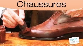 Comment cirer des chaussures en cuir [upl. by Ahsirpac]