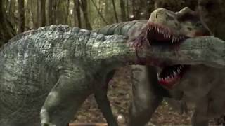 Tarbosaurus vs Therizinosaurus  Тарбозавр против Теризинозавра [upl. by Pepe]