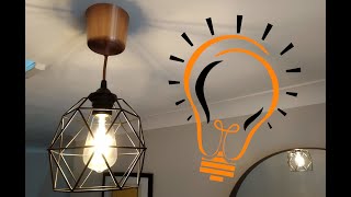 Install a Light Fitting  IKEA Hemma [upl. by Acinonrev]