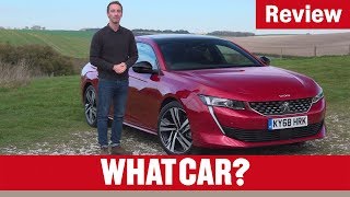 2020 Peugeot 508 review – better than a Skoda Superb  What Car [upl. by Nylareg]