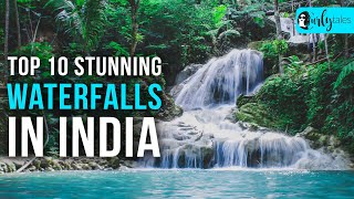 Top 10 Best amp Stunning Waterfalls In India  Curly Tales [upl. by Mamie]