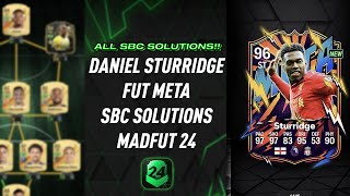 DANIEL STURRIDGE  ALL 16 SBCS  Easiest Way Possible  MadFUT 24 [upl. by Hildebrandt]