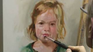 Learn how to paint a portrait portrait painting demo by ben lustenhouwer [upl. by Gnuh678]