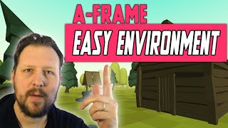 Easy Environment in AFrame beginner tutorial [upl. by Avehsile]