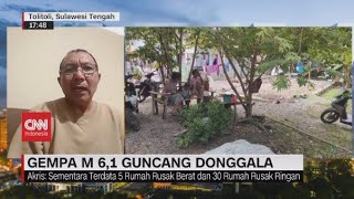 Kondisi Terkini Gempa M 61 Guncang Donggala [upl. by Snashall]