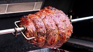 How To Rotisserie a Sirloin Roast [upl. by Basil736]