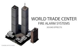 World Trade Center  Fire Alarm Sounds WTC 124567 [upl. by Osithe]