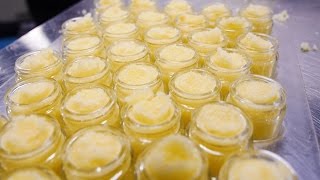 Lush How Its Made Honey Lip Scrub [upl. by Aienahs]