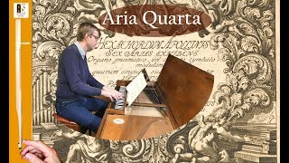 JPachelbel Aria Quarta  Hexachordum Apollinis Wim Winters clavichord [upl. by Ardelle213]