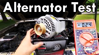 How to Test an Alternator [upl. by Neelrak660]