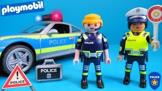 Playmobil Politieauto speelgoed uitpakken  Family Toys Collector [upl. by Anoek123]